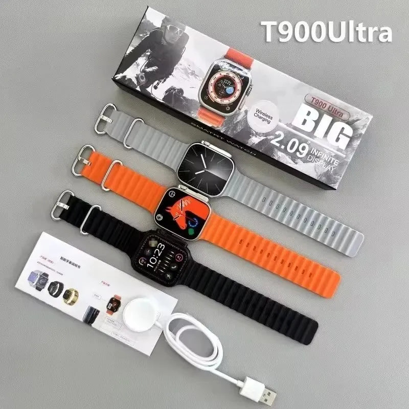 T900 Ultra Smart Watch Men 49mm Series  Ultra 9 Smartwatch